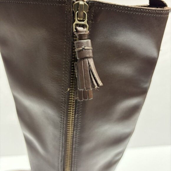 Hush Puppies Women’s Jaylin Tall Brown Boots, Size 8M, Wide Calf - Picture 6 of 9